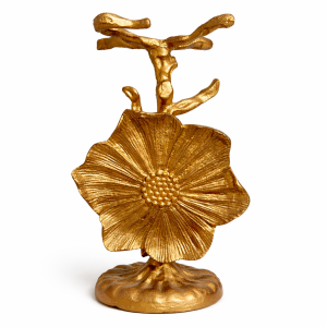 Golden Blossom Decorative Jewelry Stand