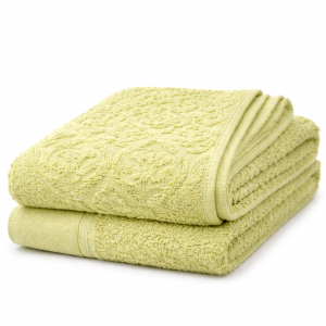 Fresh Mint Jacquard Bath Towel – Premium Cotton Soft & Absorbent